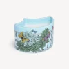 Discount Candela Profumata Nel Vaso Nel Mentre - Decoro Farfalle E Balaustra - Fragranza Giardino Segreto Candele Profumate