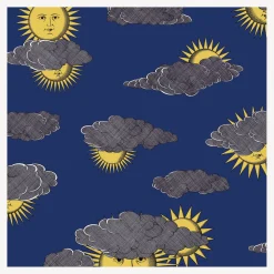 Flash Sale Carta Da Parati Soli E Nuvole Sfondo