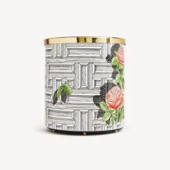 Clearance Cestino Carta Musciarabia Con Rose Cestini Di Carta