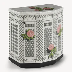 Clearance Comodino Poliedrico Musciarabia Con Rose Armadietti