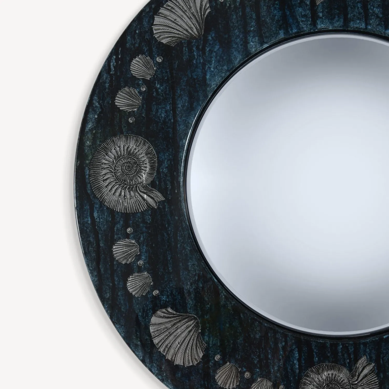 Sale Cornice Con Specchio Convesso Giro Di Conchiglie Specchi Di Design