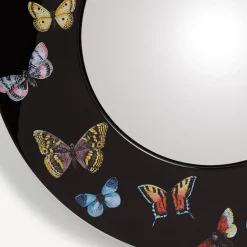 Clearance Cornice Con Specchio Convesso Farfalle Specchi Di Design