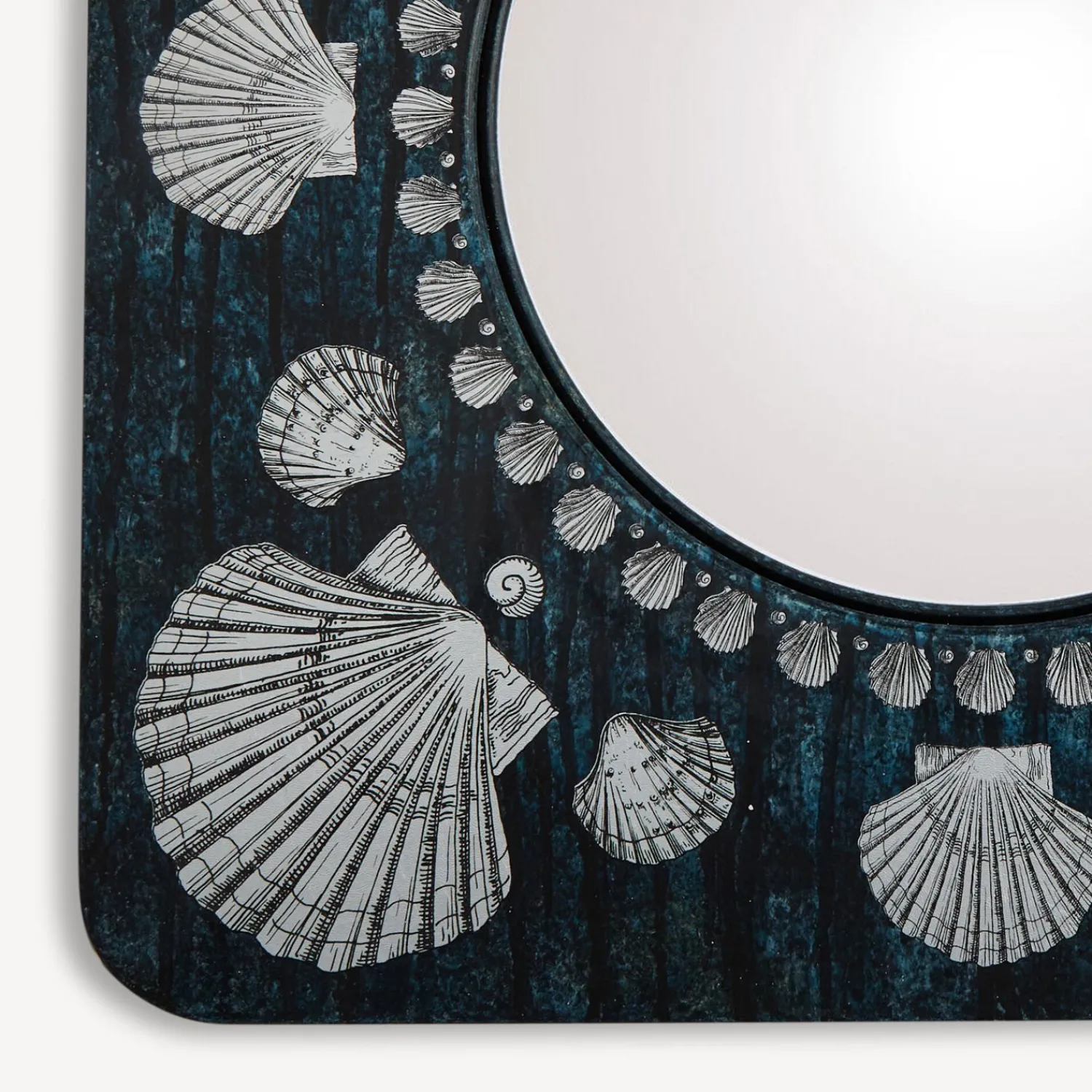 Cheap Cornice Con Specchio Piano Giro Di Conchiglie Specchi Di Design