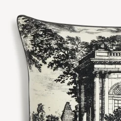 Outlet Cuscino In Cashmere Giardino Settecentesco Cuscini