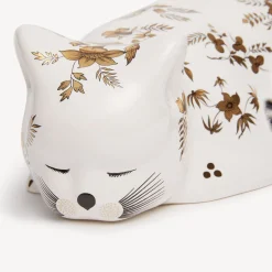 Cheap Gatto Fiorato Gatti In Ceramica