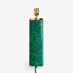 Outlet Lampada Serratura Su Malachite Lampade E Paralumi