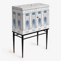 Cheap Madia Piccola Rialzata Architettura Celeste Armadietti