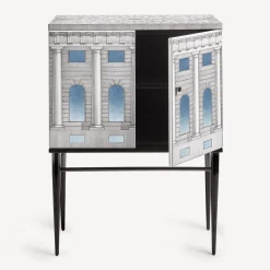 Cheap Madia Piccola Rialzata Architettura Celeste Armadietti