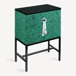 Shop Madia Rialzata Serratura Su Malachite Armadietti