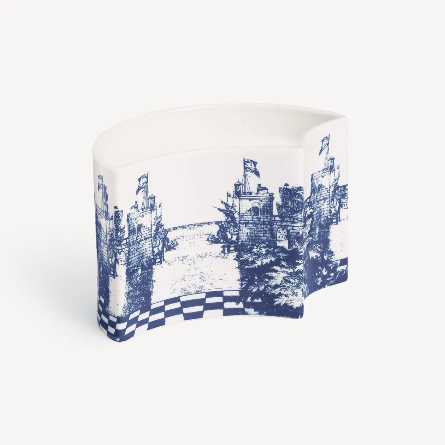 Discount Nel Mentre Set Di Tre Candele Profumate - Decoro Giardino Settecentesco - Fragranza Giardino Segreto Candele Profumate