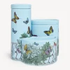 Clearance Nel Mentre Set Di Tre Candele Profumate - Decoro Farfalle E Balaustra - Fragranza Giardino Segreto Candele Profumate