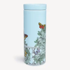 Clearance Nel Mentre Set Di Tre Candele Profumate - Decoro Farfalle E Balaustra - Fragranza Giardino Segreto Candele Profumate
