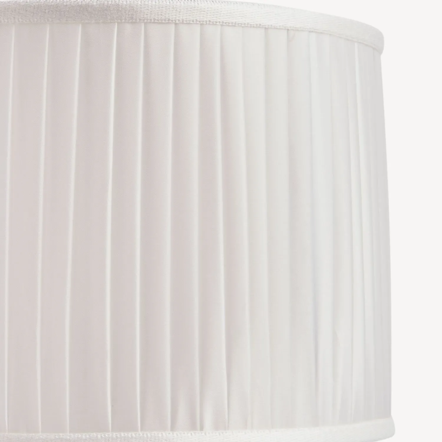 Best Sale Paralume Cilindrico In Tessuto Plissettato Lampade E Paralumi
