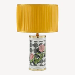 Discount Paralume Semicilindrico In Tessuto Plissettato Lampade E Paralumi