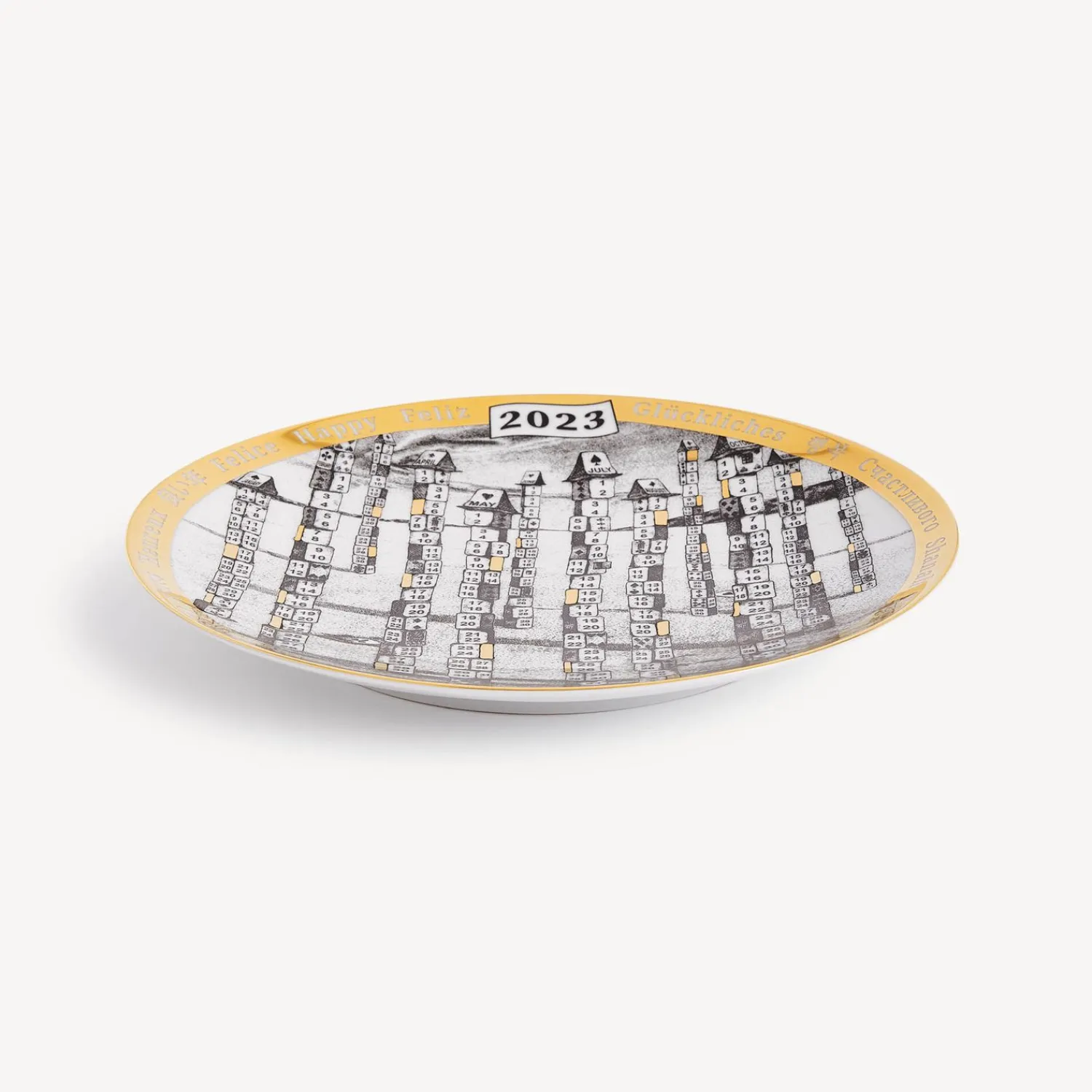 Clearance Piastra Del Calendario 2023 Piatti Decorativi