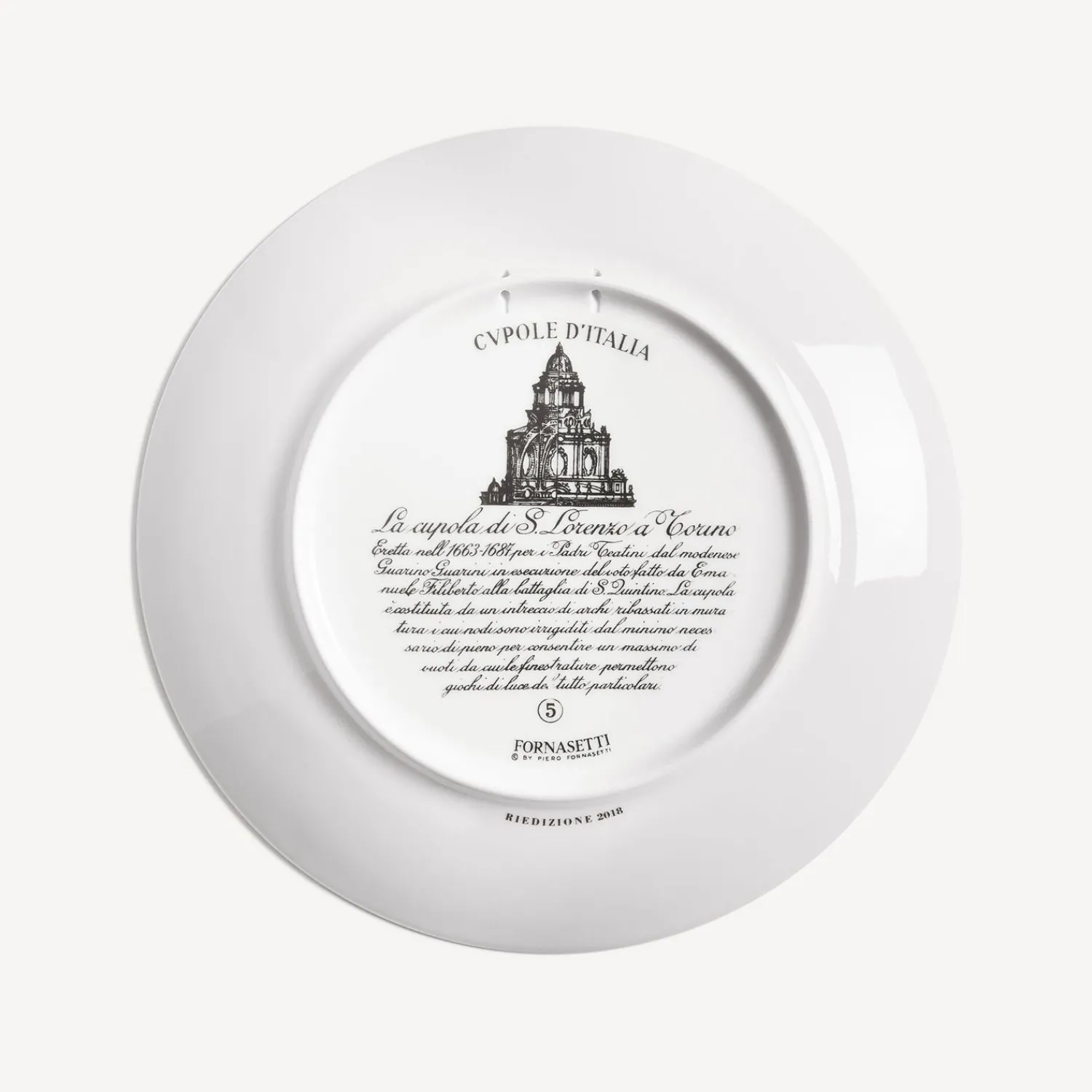 Shop Piatto Cupola S.Lorenzo (Torino) Piatti Decorativi