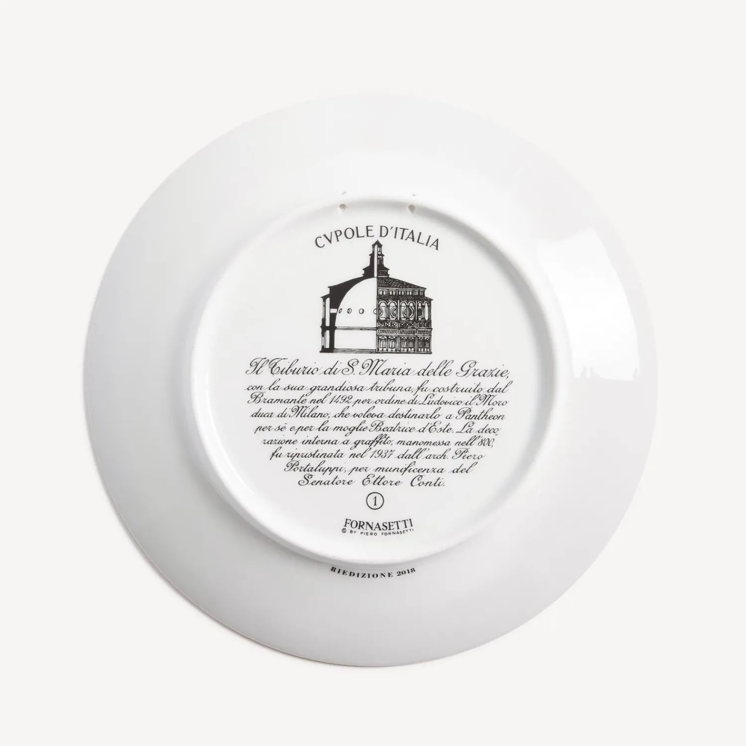 Clearance Piatto Cupola Tiburio Di S. Maria Delle Grazie (Milano) Piatti Decorativi