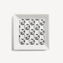 Best Sale Piatto Quadrato Tema E Variazioni N.197 Piatti Decorativi