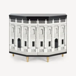 Discount Piccolo Mobiletto Poliedrico Casa Con Colonne Armadietti