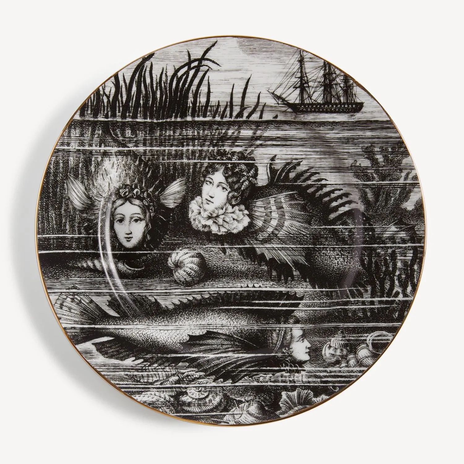 Clearance Placca Cerchio Sirene N.1 Piatti Decorativi
