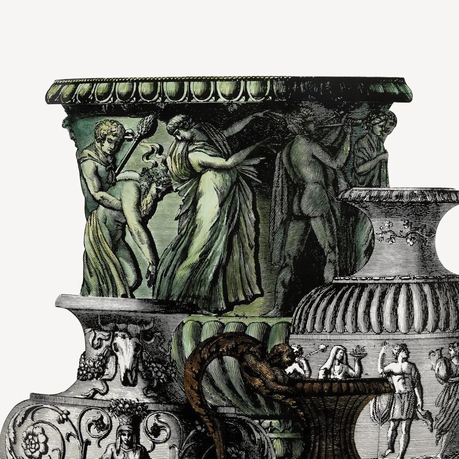Flash Sale Portaombrelli Trompe L'Oeil Vasi Antichi Portaombrelli