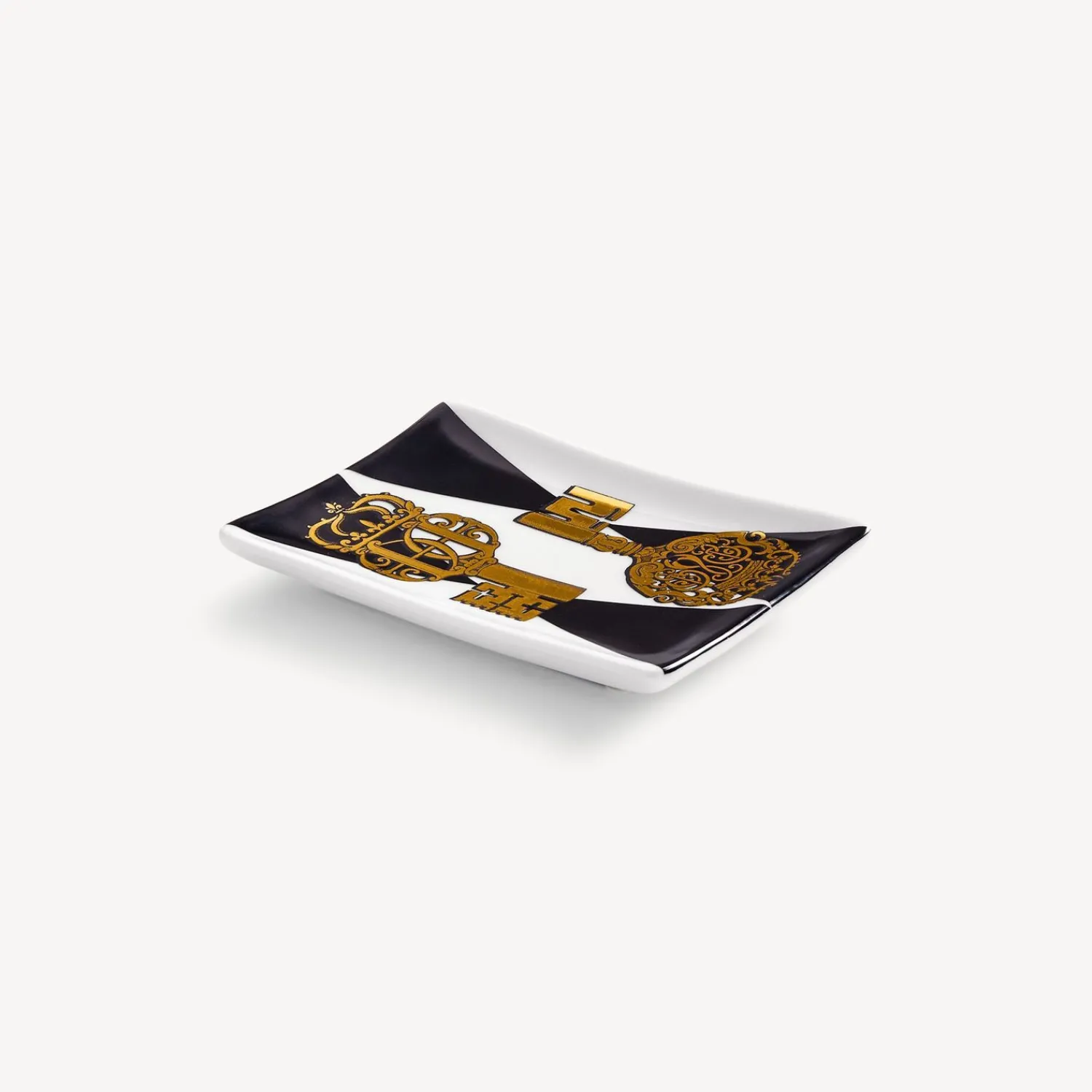 Shop Posacenere Rettangolare Chiavi E Rombi Posacenere Di Design