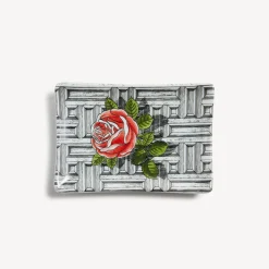 Discount Posacenere Rettangolare Musciarabia Con Rose Posacenere Di Design