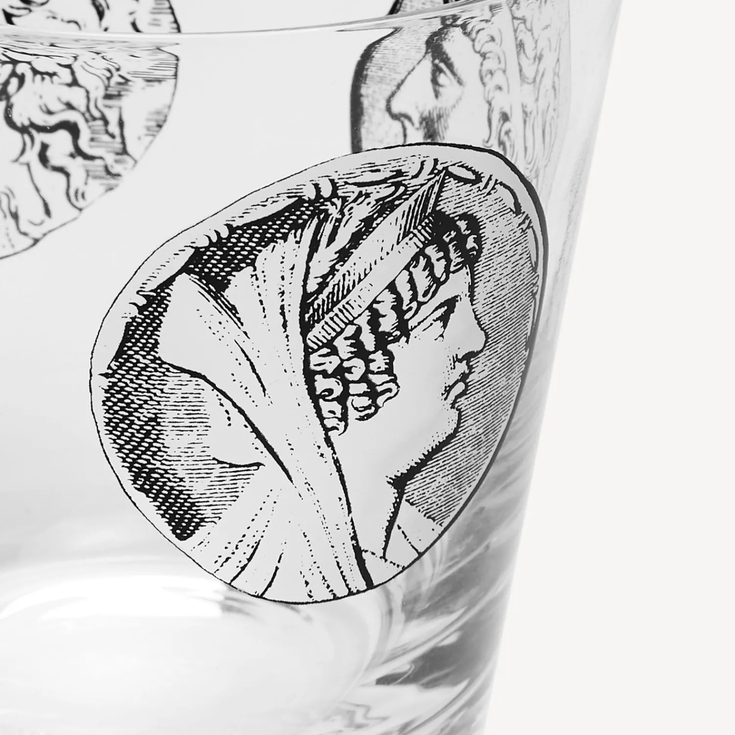Discount Set 2 Bicchieri Acqua Cammei Bicchieri E Sottobicchieri