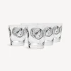 Outlet Set 6 Bicchieri Acqua Cammei Bicchieri E Sottobicchieri