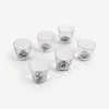 Flash Sale Set 6 Bicchieri Occhio E Bocca Bicchieri E Sottobicchieri
