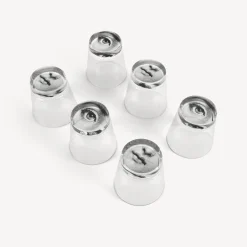 Flash Sale Set 6 Bicchieri Occhio E Bocca Bicchieri E Sottobicchieri