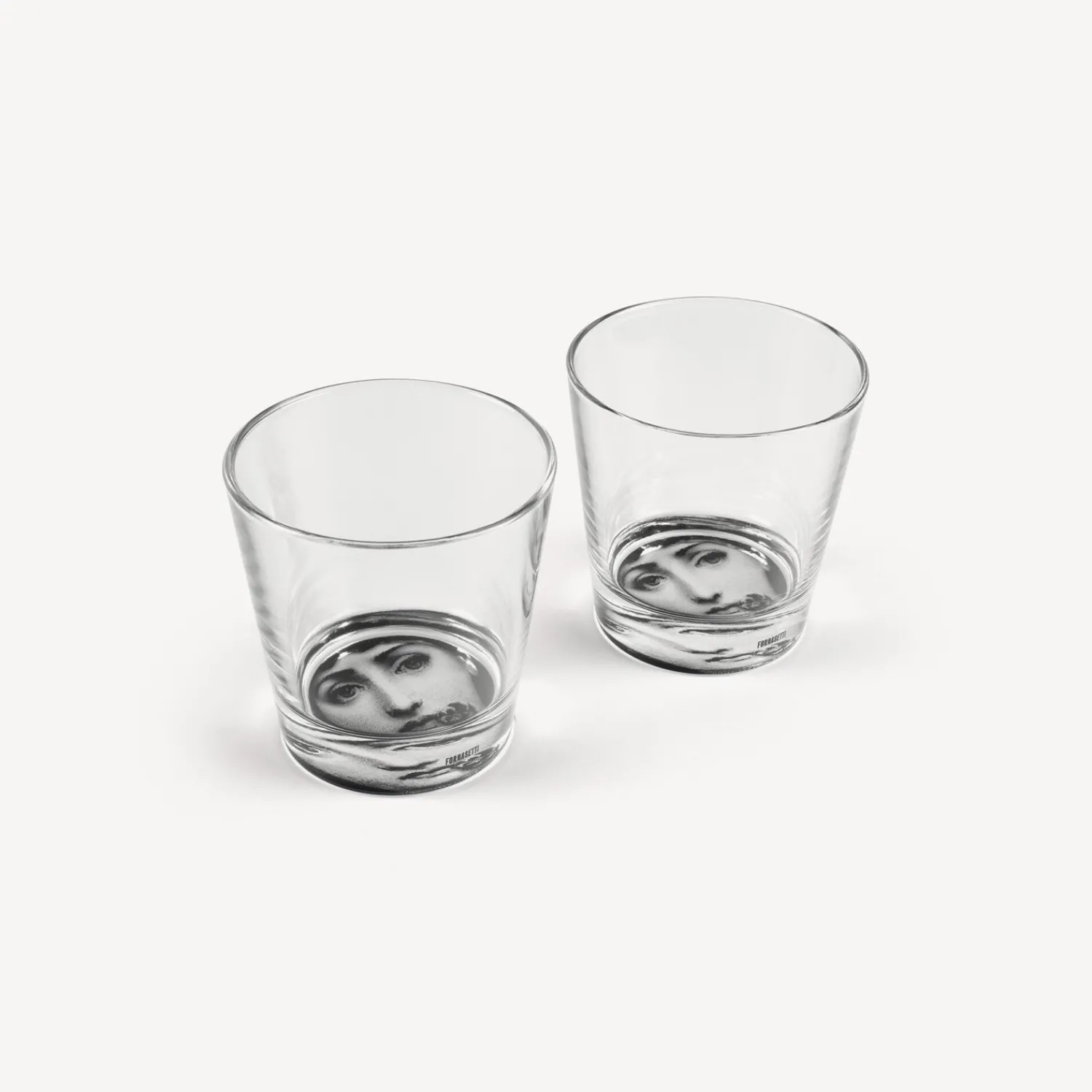 Sale Set 2 Bicchieri Tema E Variazioni Bicchieri E Sottobicchieri