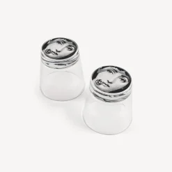 Sale Set 2 Bicchieri Tema E Variazioni Bicchieri E Sottobicchieri