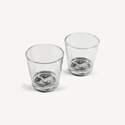 Flash Sale Set 2 Bicchieri Tema E Variazioni Bicchieri E Sottobicchieri