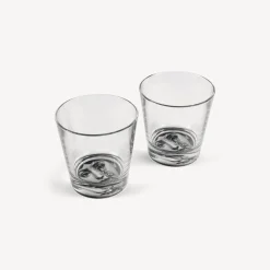 Sale Set 2 Bicchieri Tema E Variazioni Bicchieri E Sottobicchieri