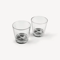Sale Set 2 Bicchieri Tema E Variazioni Bicchieri E Sottobicchieri