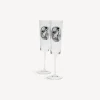 Cheap Set 2 Flauti Cammei Bicchieri E Sottobicchieri