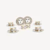 New Set 6 Tazze Te Sole Set Da Te E Caffe
