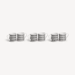 Cheap Set 6 Tazzine Caffe Architettura Set Da Te E Caffe