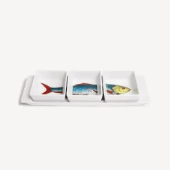 Discount Set Antipasto Pesci Set Di Antipasti E Centrotavola
