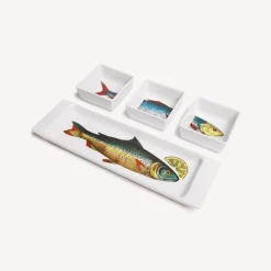Discount Set Antipasto Pesci Set Di Antipasti E Centrotavola