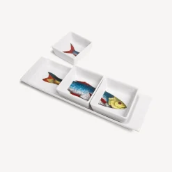 Discount Set Antipasto Pesci Set Di Antipasti E Centrotavola