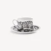 Online Tazza Da Te Alta Fedelta Pelle Leopardato Set Da Te E Caffe