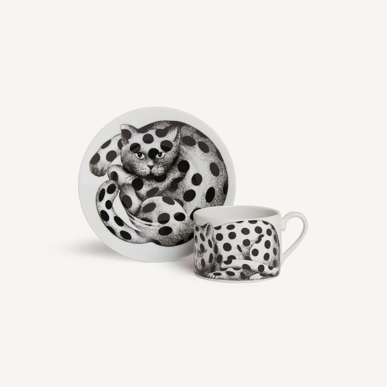 Cheap Tazza Te Alta Fedelta Pois Set Da Te E Caffe