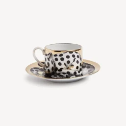 Online Tazza Te Alta Fedelta Pois Set Da Te E Caffe
