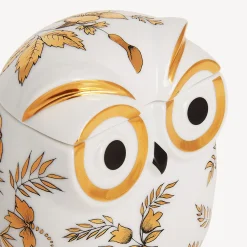Cheap Vaso Civetta Fiorata Piccoli Contenitori