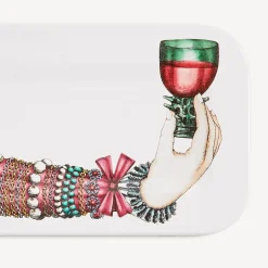 Best Sale Vassoio Braccio Ingioiellato Vassoi E Pliants Decorativi