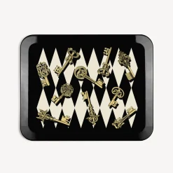 Online Vassoio Chiavi E Rombi Vassoi E Pliants Decorativi