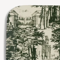 Store Vassoio Giardino Settecentesco Vassoi E Pliants Decorativi