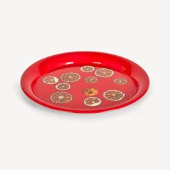 Cheap Vassoio Rotondo Fette D'Arancia Vassoi E Pliants Decorativi